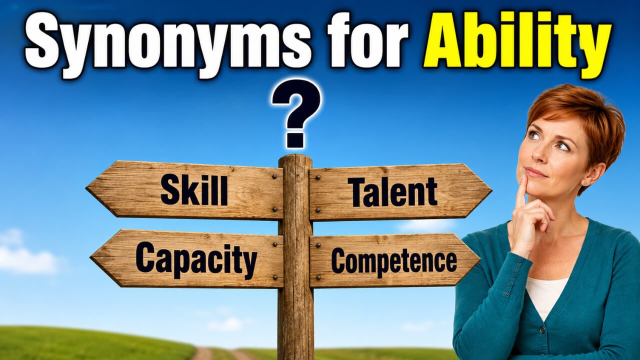 synonyms for ability