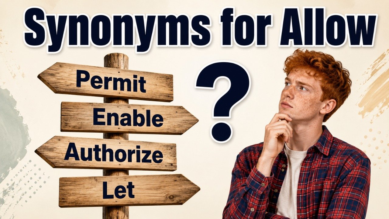44+ Synonyms for Allow: Meanings, Uses & Word Choices
