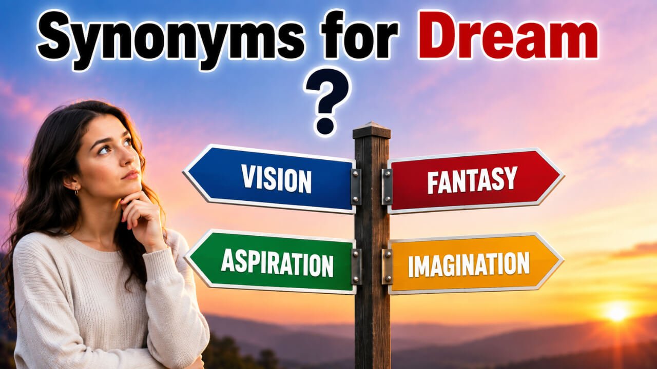 46+ Synonyms for Dream: Strong Word Choices & Examples