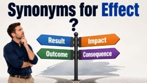 synonyms for effect