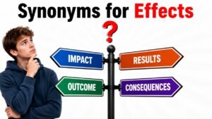 synonyms for effects