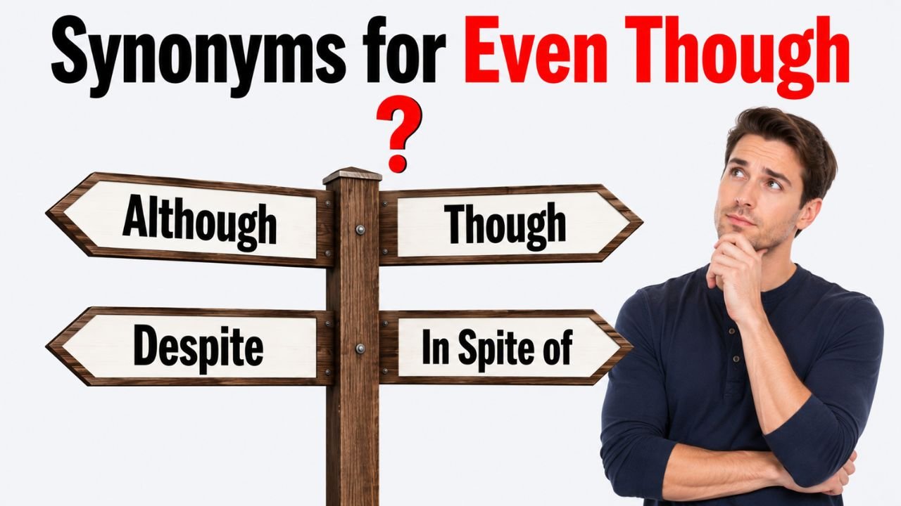 36+ Synonyms for Even Though: Usage, Context & Examples