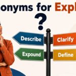 synonyms for explain