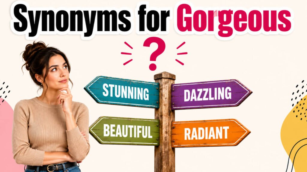 synonyms for gorgeous