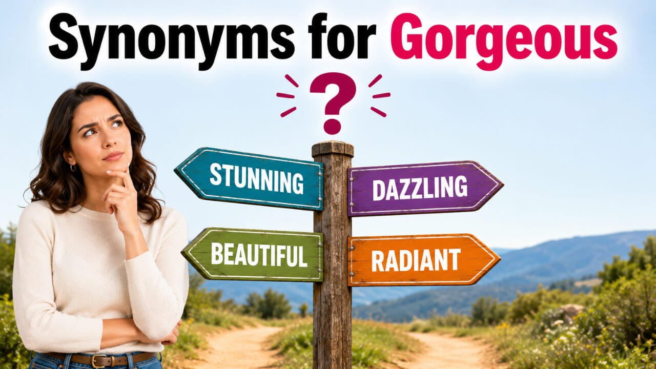 synonyms for gorgeous