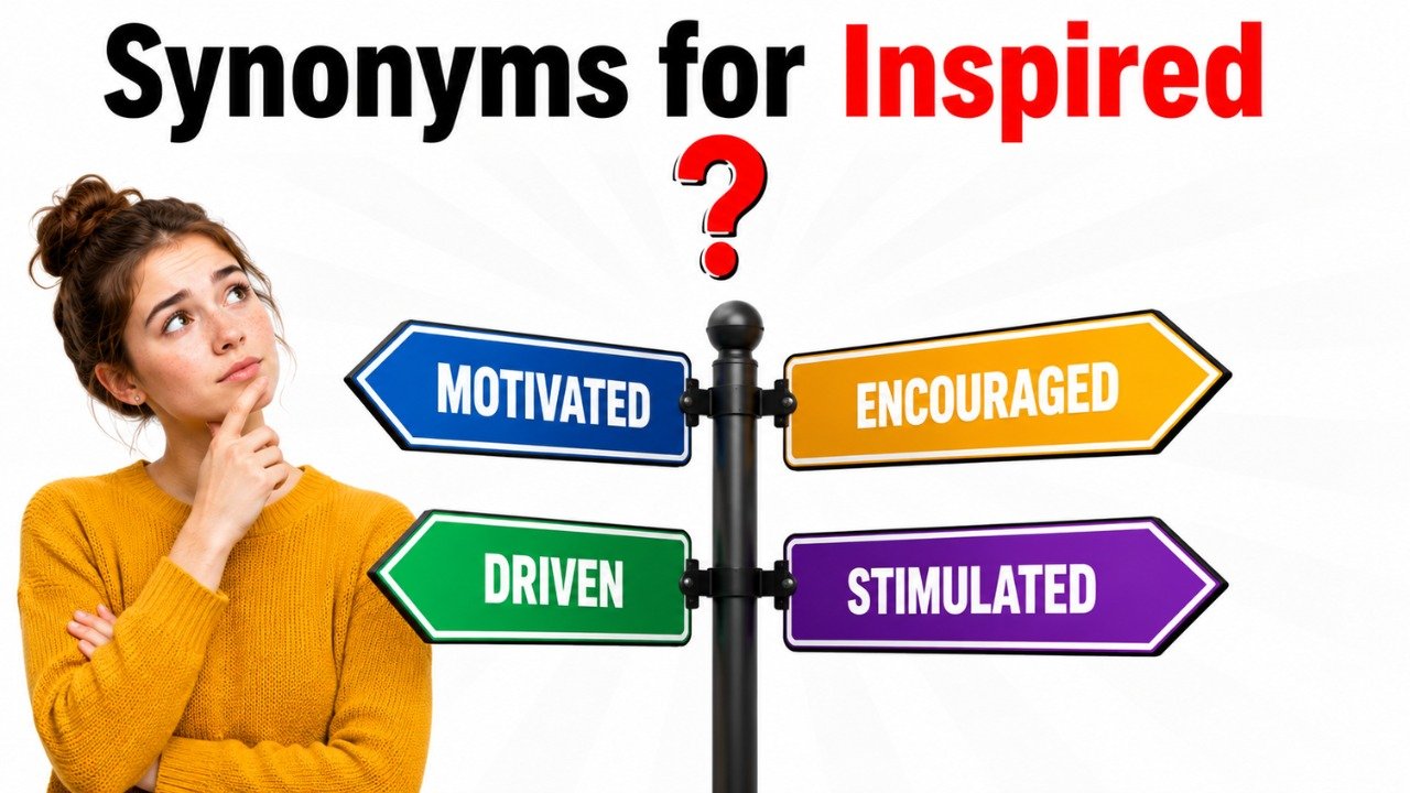 40+ Synonyms for Inspired: Meanings, Uses & Word Choices
