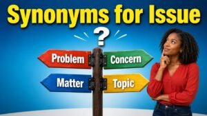 synonyms for issue