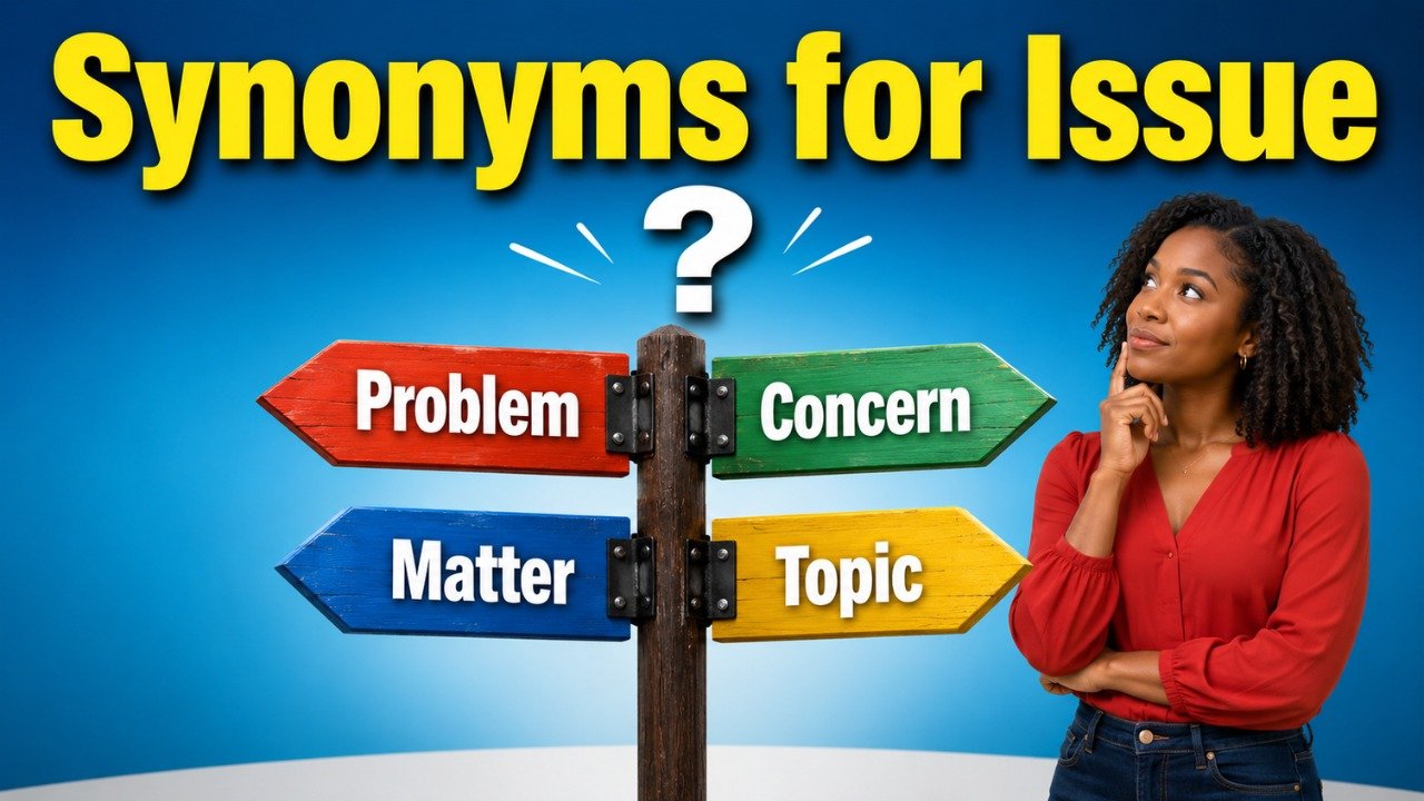 35+ Synonyms for Issue: Usage, Context & Examples