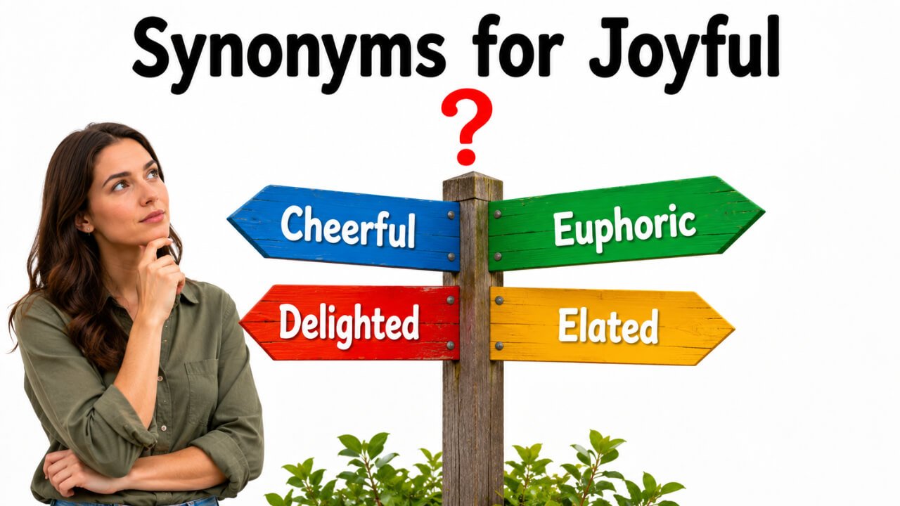 35+ Synonyms for Joyful: Meanings, Context & Clear Examples