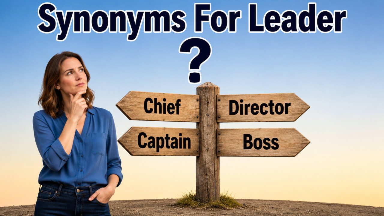 synonyms for leader