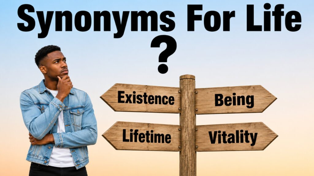 synonyms for life