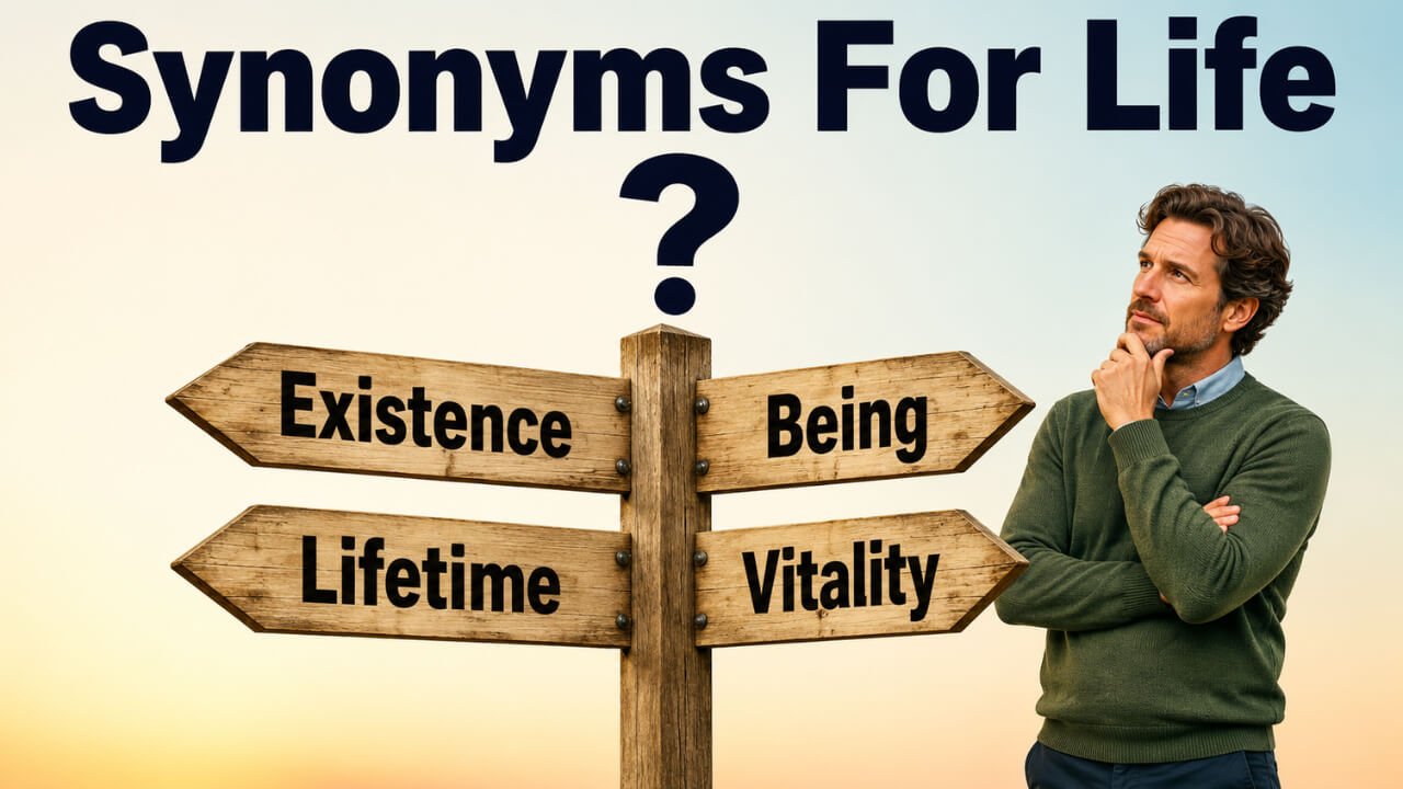synonyms for life
