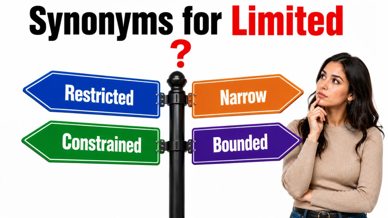 45+ Synonyms for Limited: Strong Word Choices & Examples