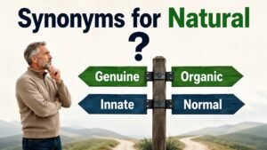 synonyms for natural