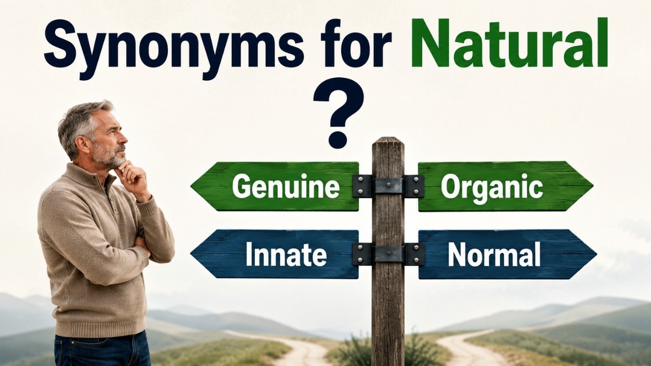 40+ Synonyms for Natural: Strong Word Choices & Examples