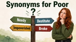 synonyms for poor