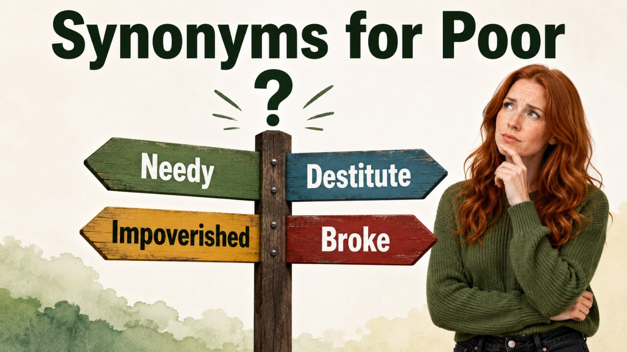 synonyms for poor