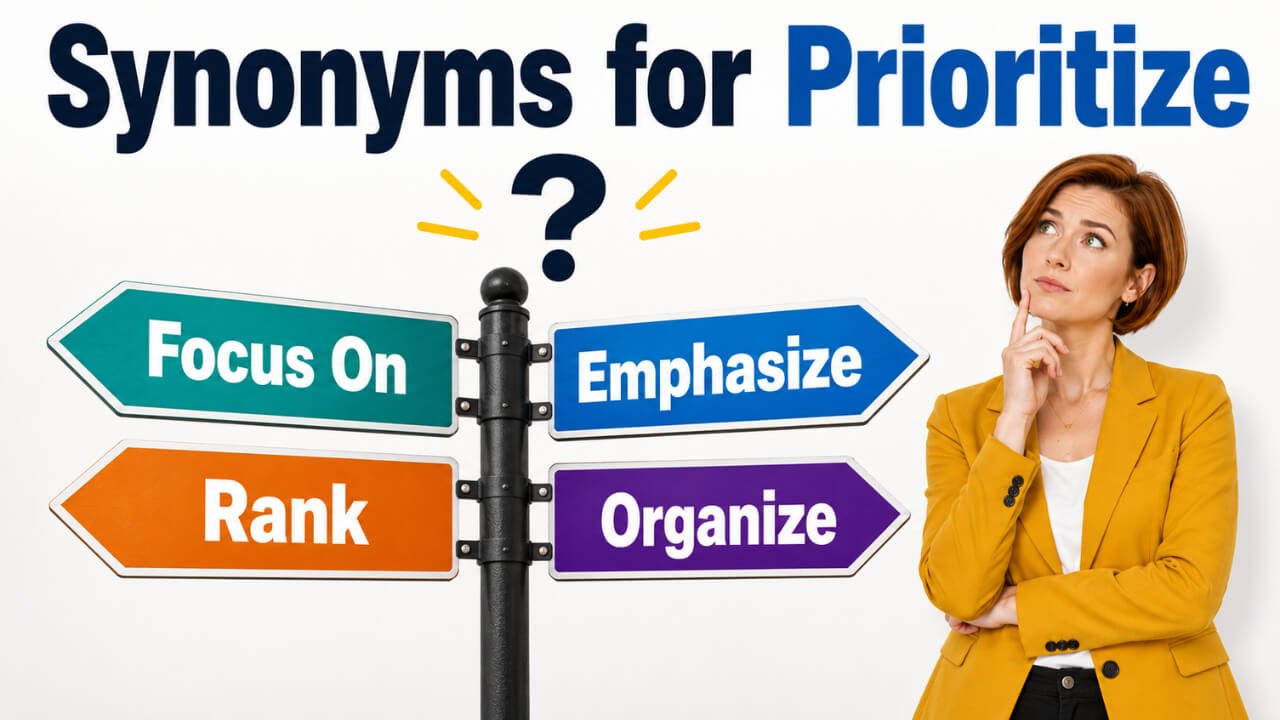 46+ Synonyms for Prioritize: Usage, Context & Examples