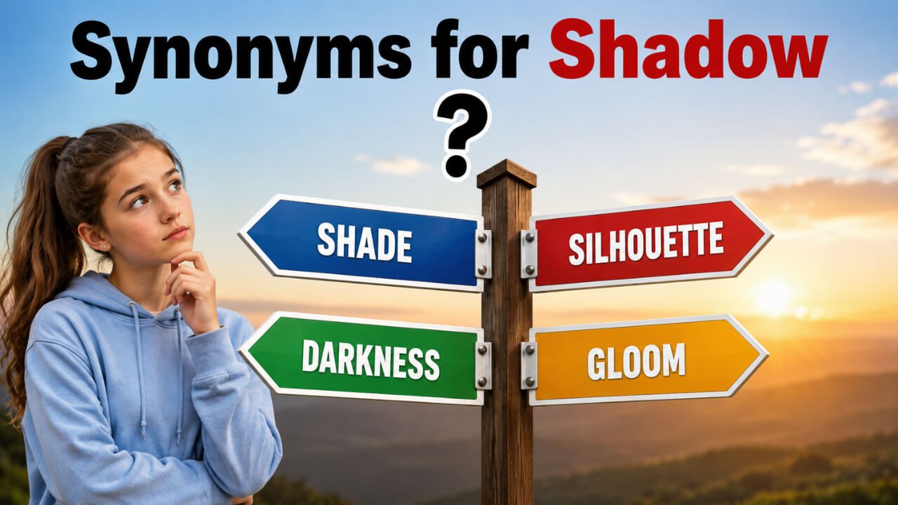 45+ Synonyms for Shadow: Meanings, Uses & Word Choices