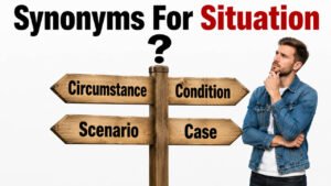 synonyms for situation