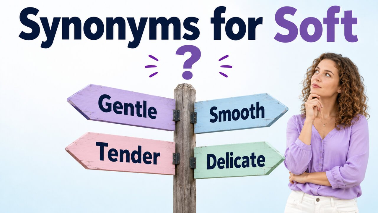 36+Synonyms for Soft: Meaning, Tone, and Clear Examples