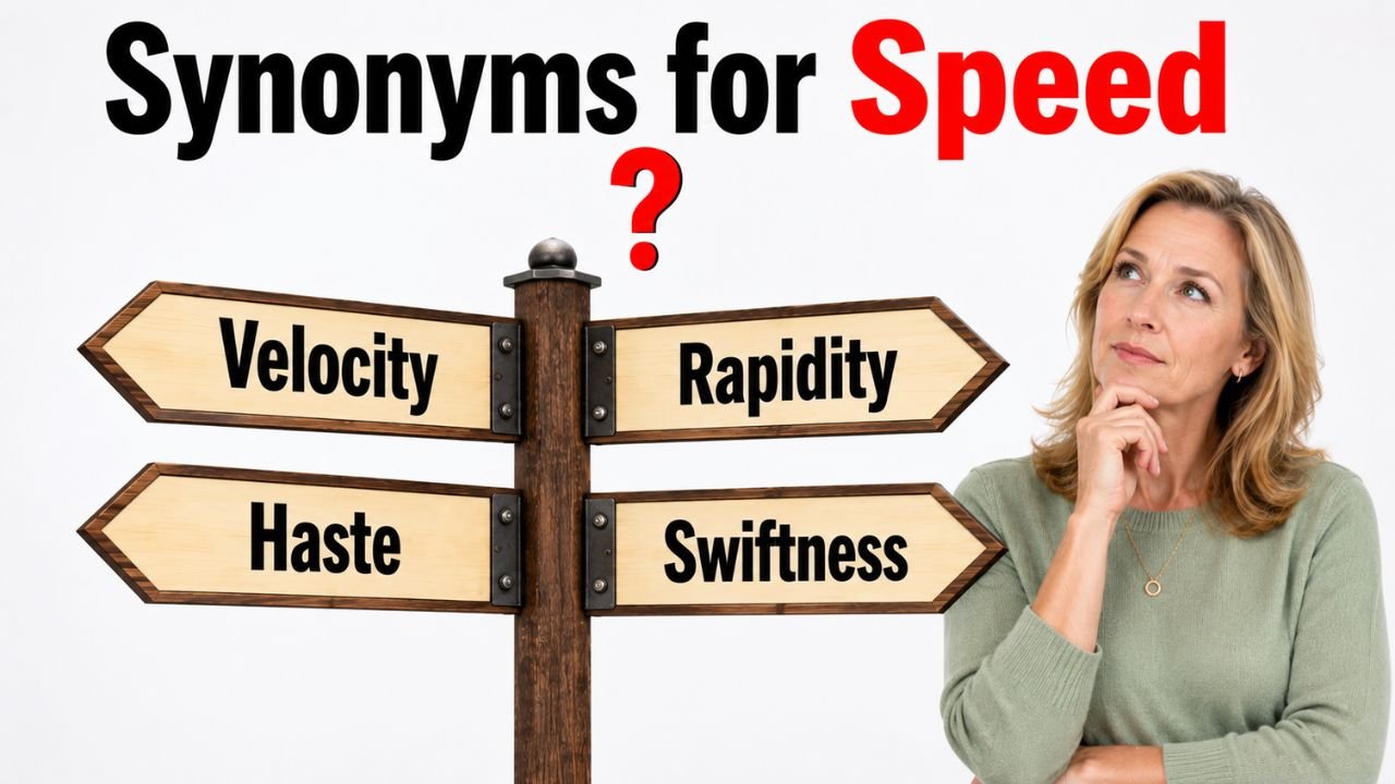 40+ Synonyms for Speed: Meanings, Uses & Word Choices