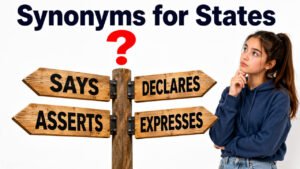 synonyms for states