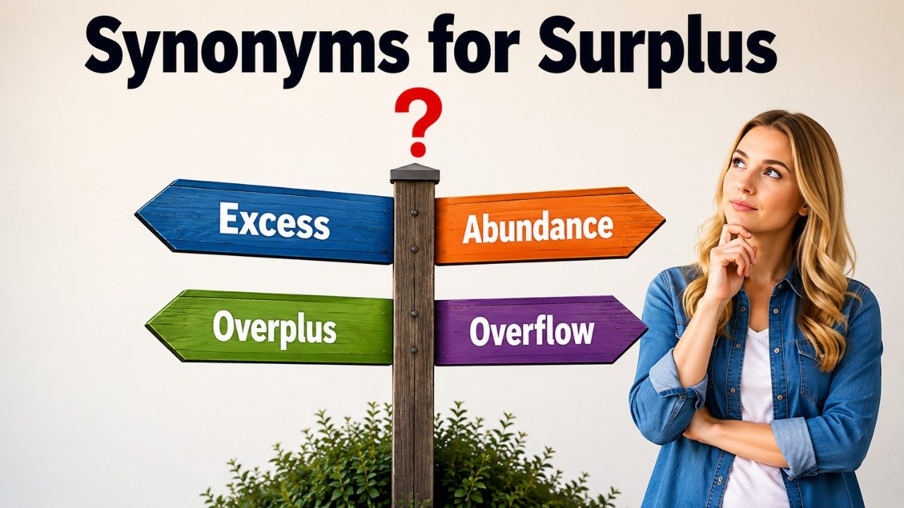 36+ Synonyms for Surplus: Meanings, Context & Clear Examples