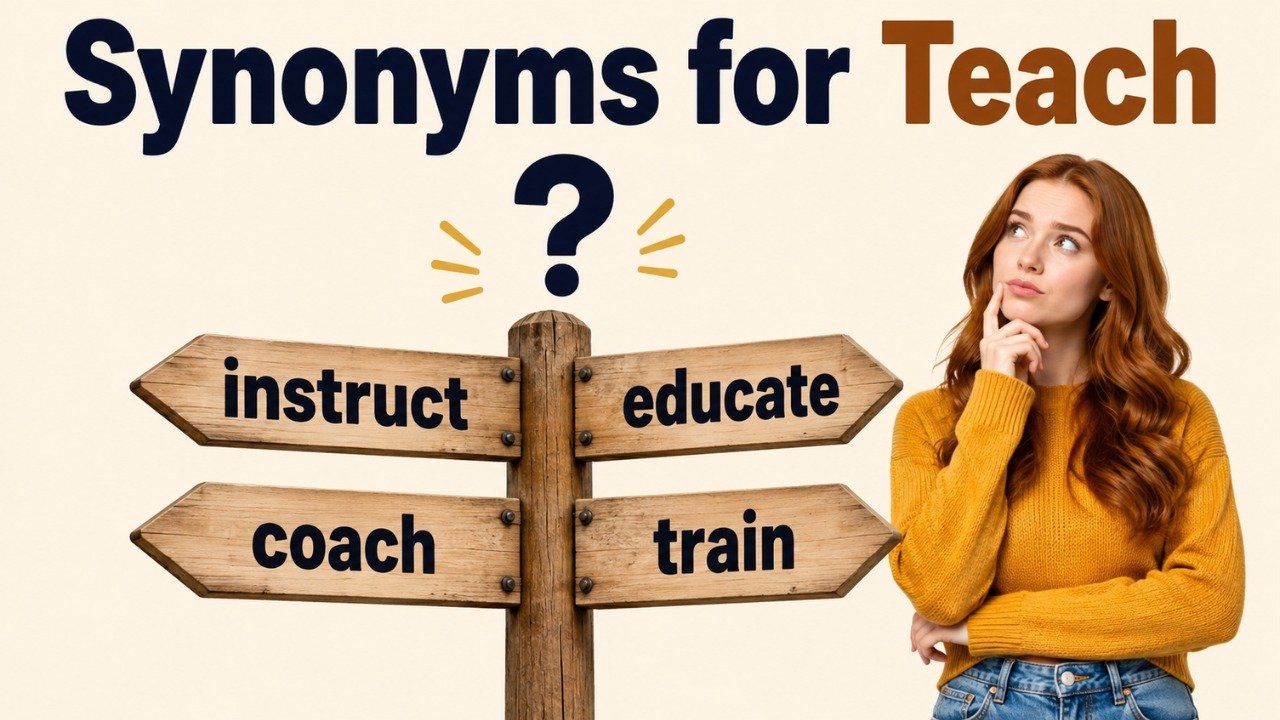 44+ Synonyms for Teach: Strong Word Choices & Examples
