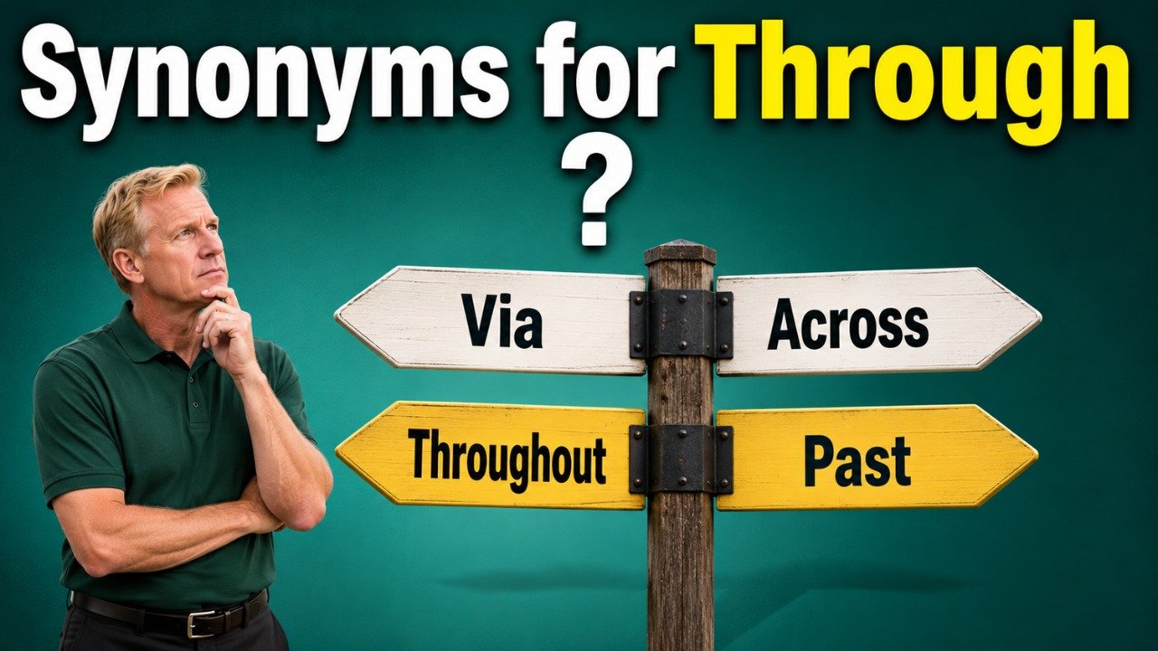 44+ Synonyms for Through: Meaning, Examples & Best Uses