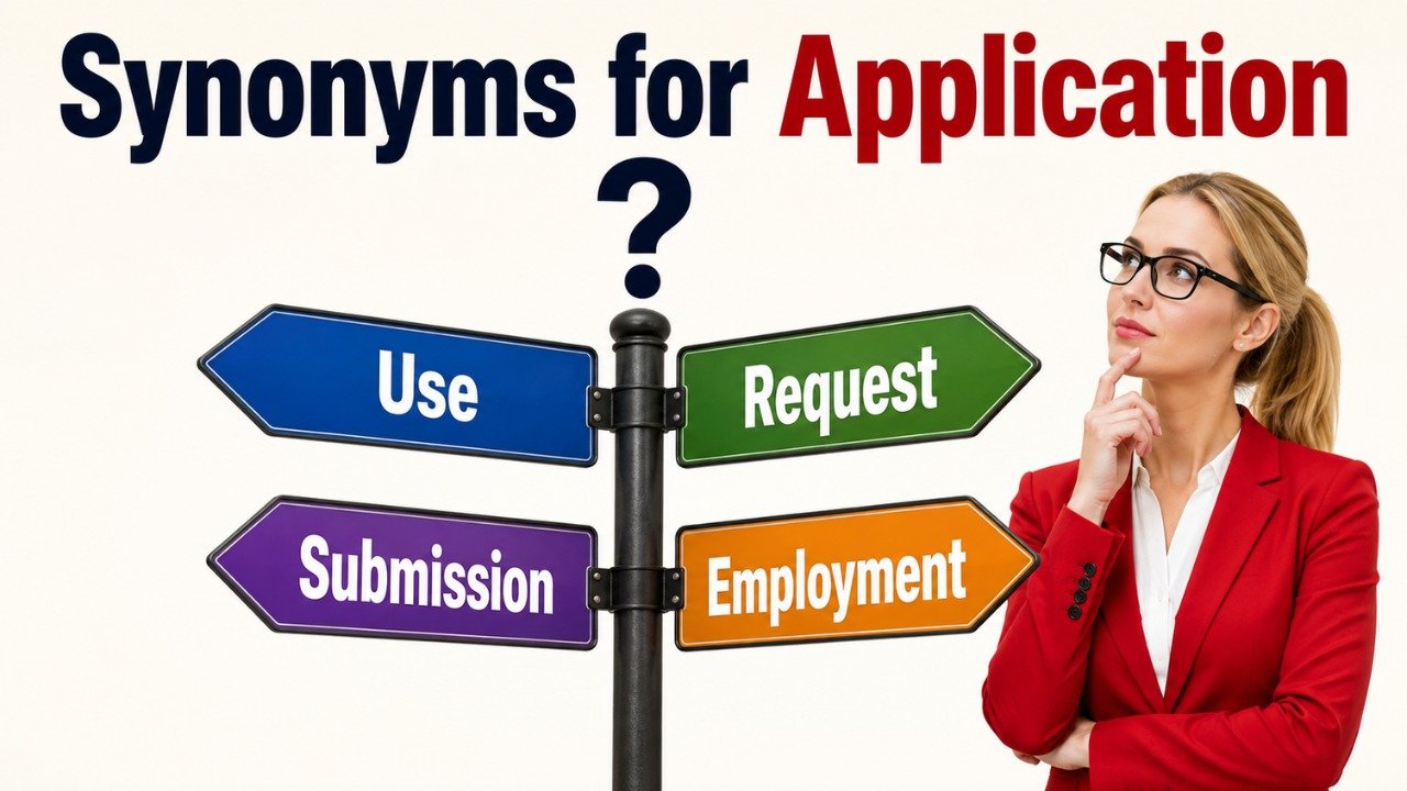 40+ Synonyms for Application: Meaning, Examples & Best Uses