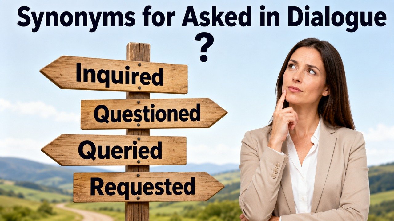36+ Synonyms for Asked in Dialogue: Usage, Context & Examples