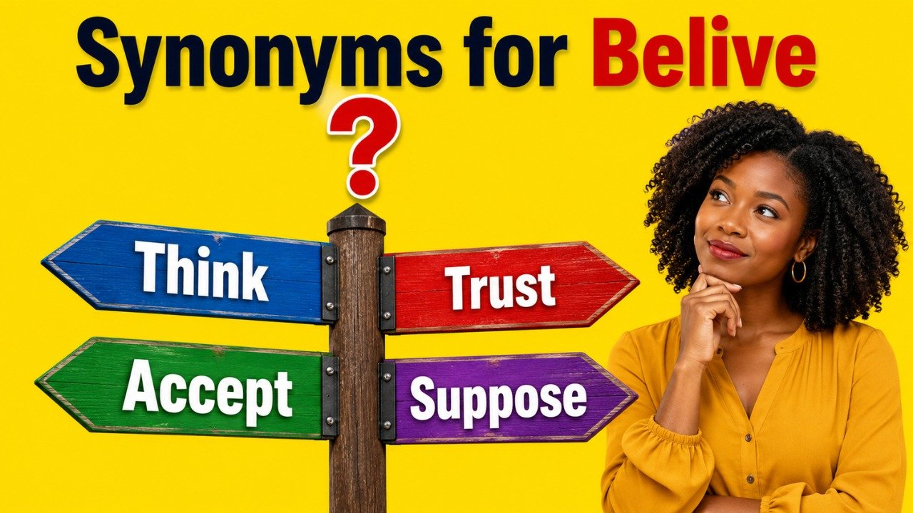 46+ Synonyms for Believe: Usage, Context & Examples