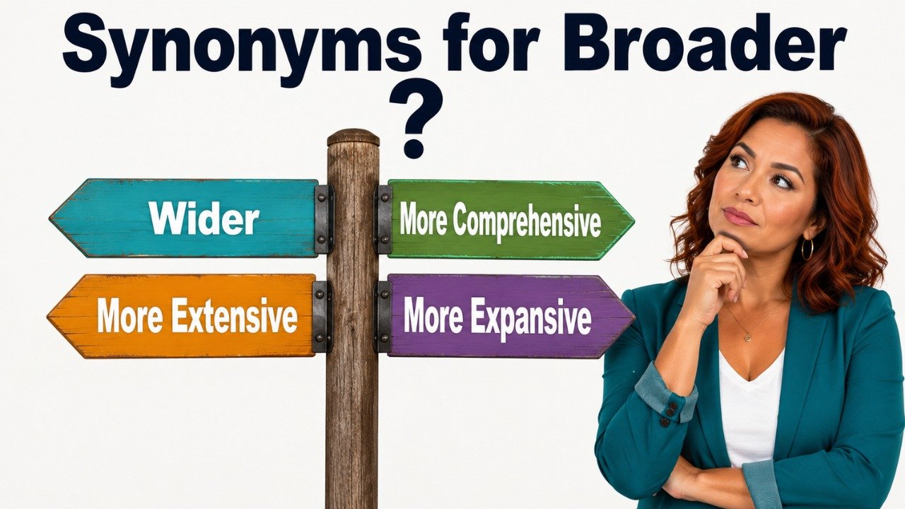 48+ Synonyms for Broader: Usage, Context & Examples