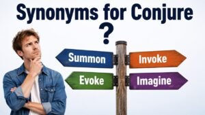 synonyms for conjure