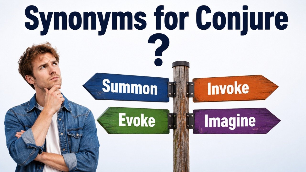 30+ Synonyms for Conjure: Meanings, Context & Clear Examples