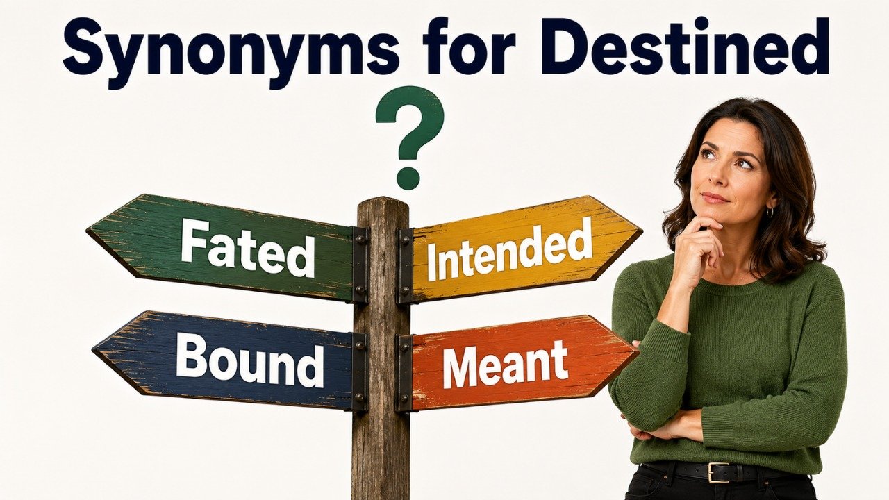 46+ Synonyms for Destined: Meanings, Uses & Word Choices