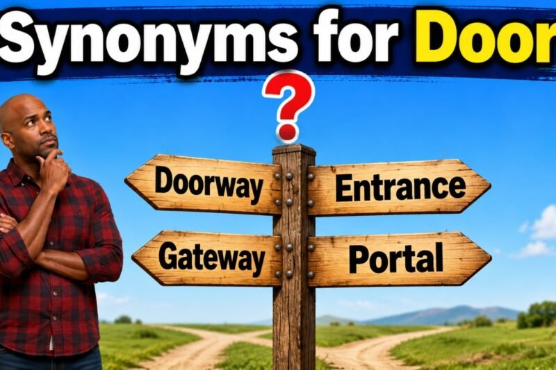 synonyms for door