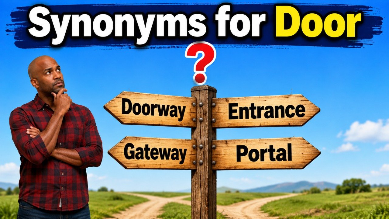 synonyms for door