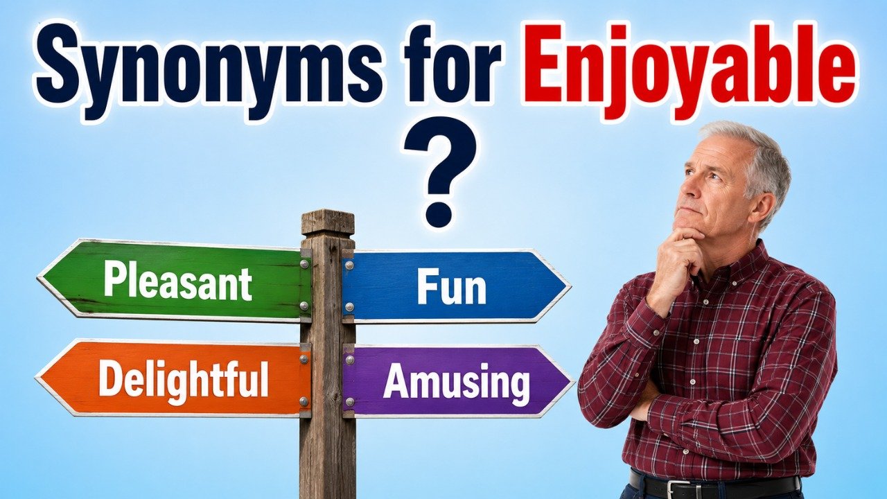 44+ Synonyms for Enjoyable: Strong Word Choices & Examples
