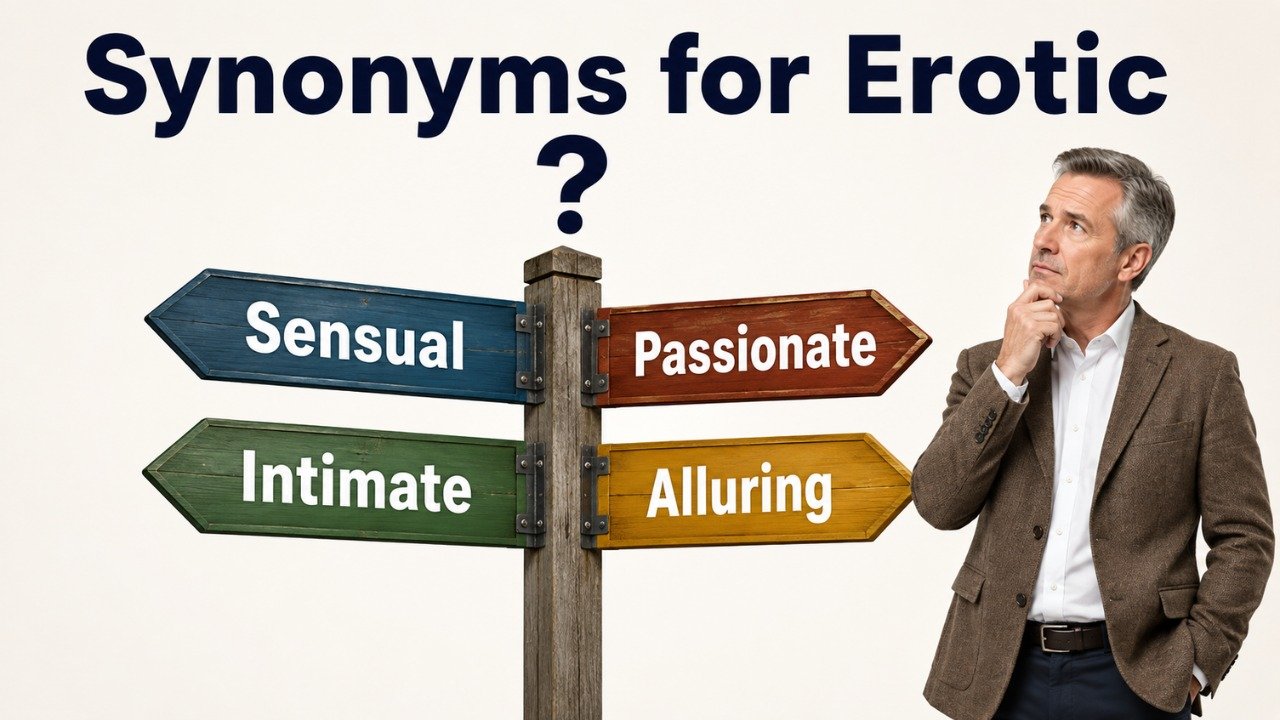 46+ Synonyms for Erotic: Strong Word Choices & Examples