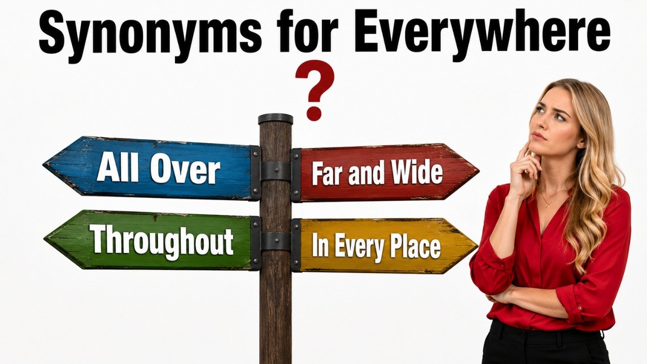 40+ Synonyms for Everywhere: Meanings, Uses & Word Choices