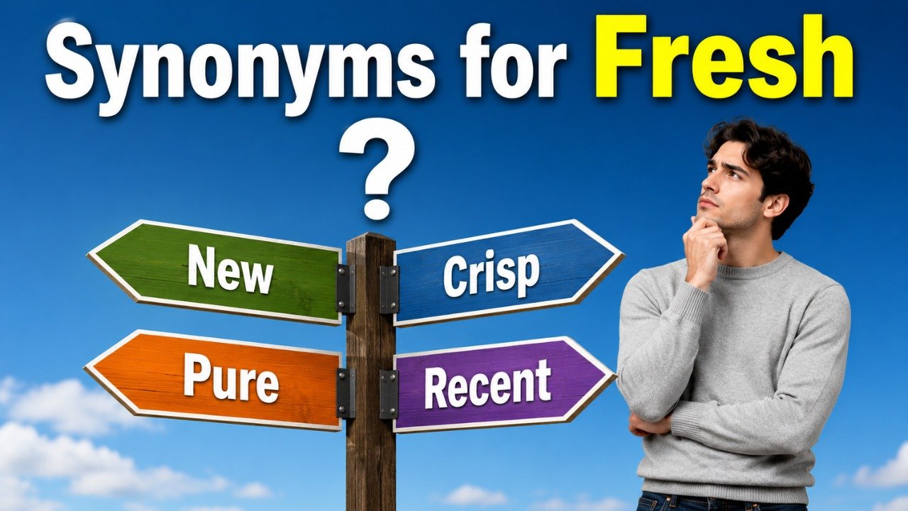 36+ Synonyms for Fresh: Meaning, Examples & Best Uses