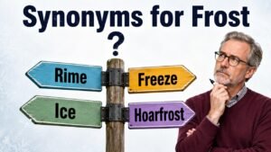 synonyms for frost