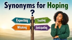 synonyms for hoping