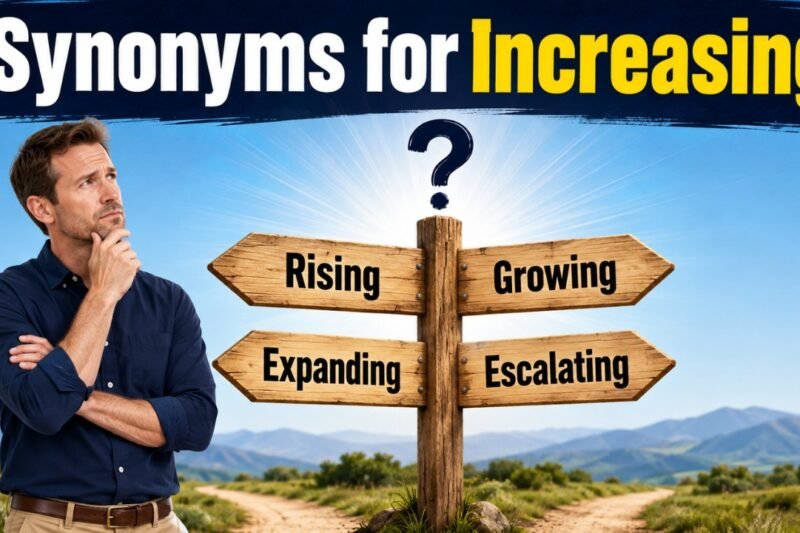 synonyms for increasing