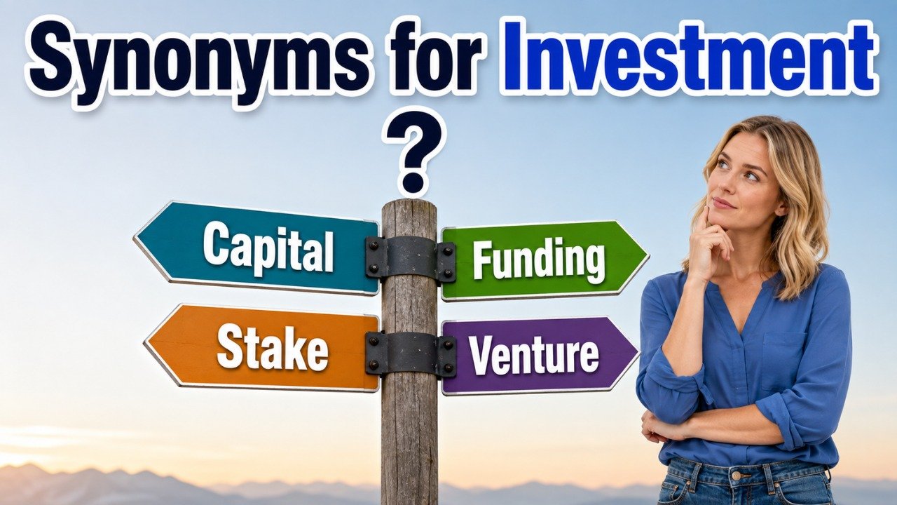45+ Synonyms for Investment: Strong Word Choices & Examples