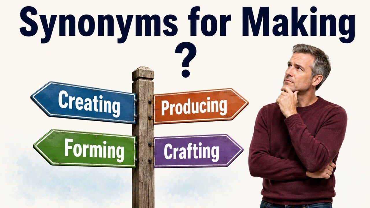 36+ Synonyms for Making: Meaning, Examples & Best Uses