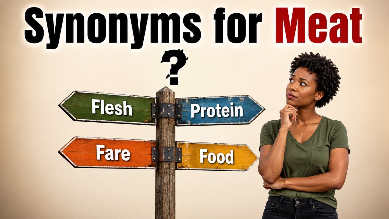 44+ Synonyms for Meat: Meanings, Uses & Word Choices
