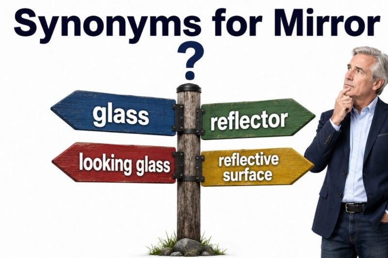 synonyms for mirror